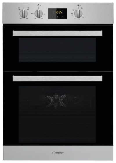 Indesit - IDD6340IX - Double Oven - Stainless Steel